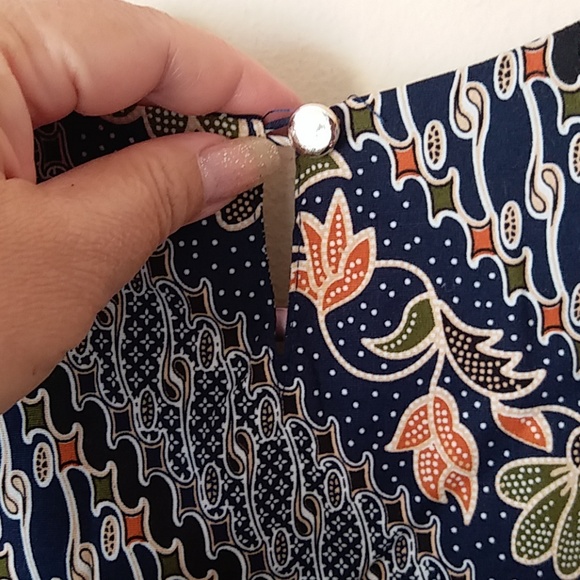 NWT Beautiful Batik Dress From Thailand Medium - Picture 6 of 8